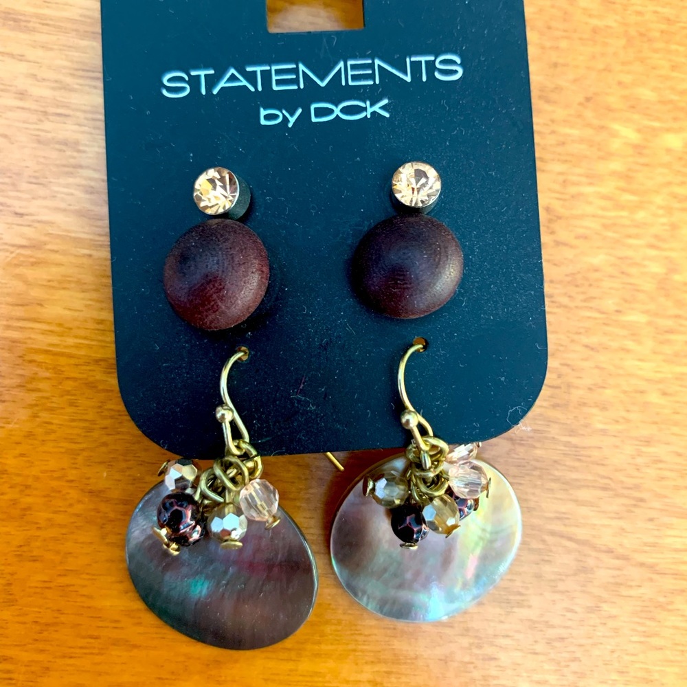Earrings set of 3